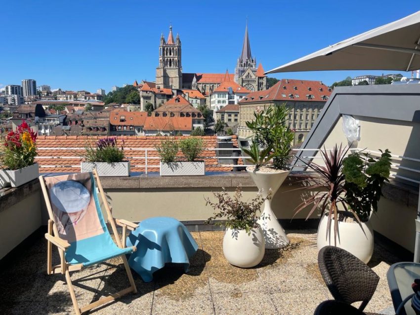 Aménagement toit terrasse, roof top – Lausanne